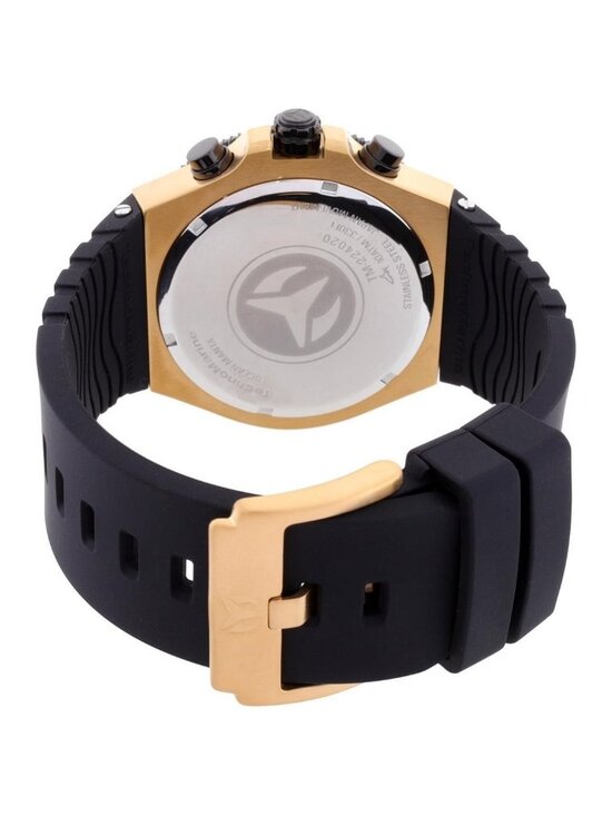 NWT Technomarine Manta Chronograph GMT Quartz Men\'s Watch